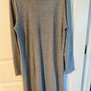 J. Jill - Gray Striped Women's Dress